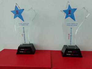 新飛散熱器、新飛管業榮獲“影響中國”十大品牌榮譽獎杯